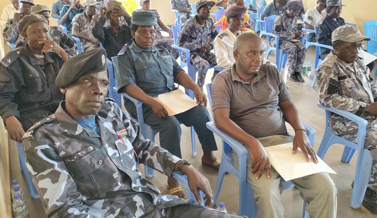 UNMISS police officers give counterparts in Rajaf much-wanted refresher ...